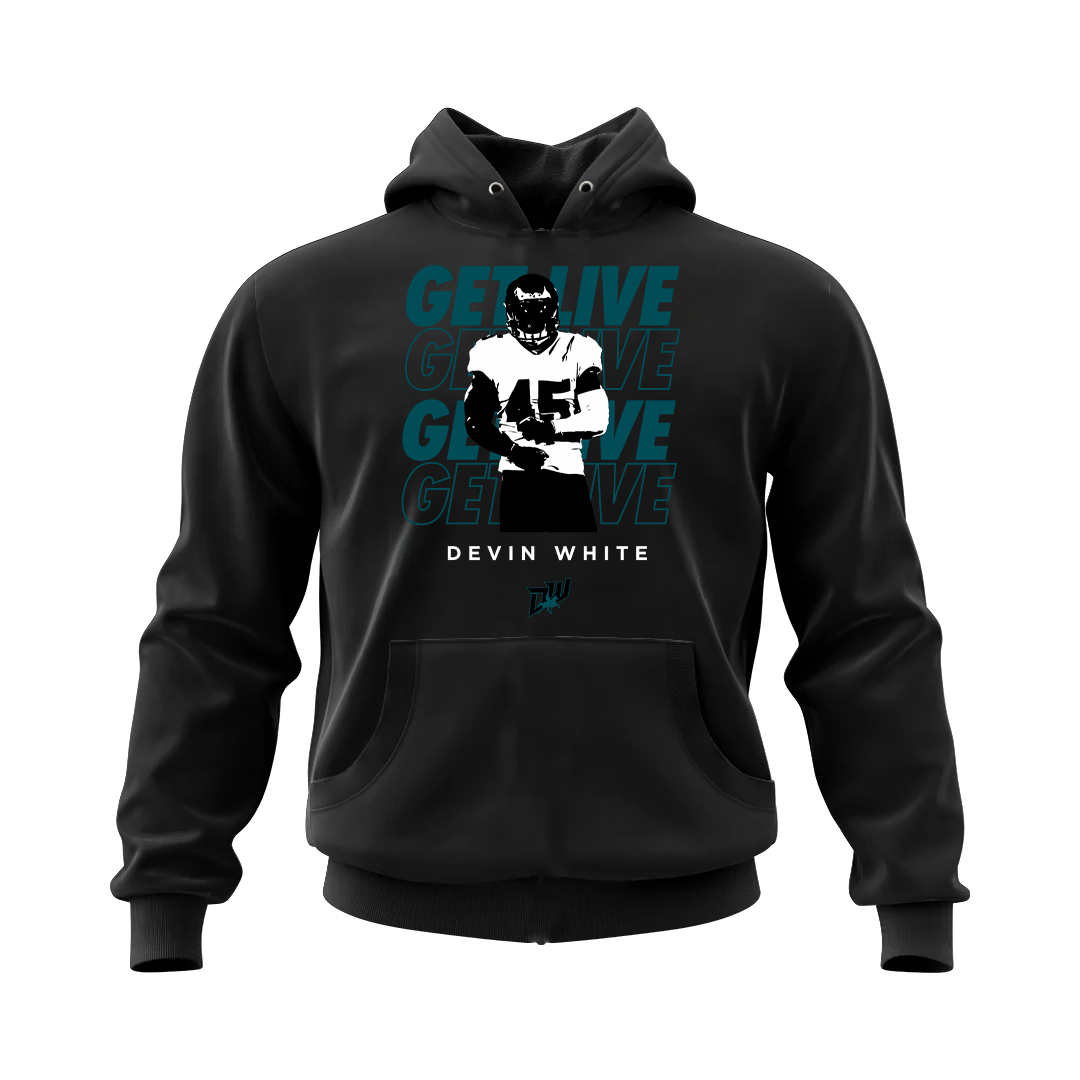 Get Live Mens Hoodie