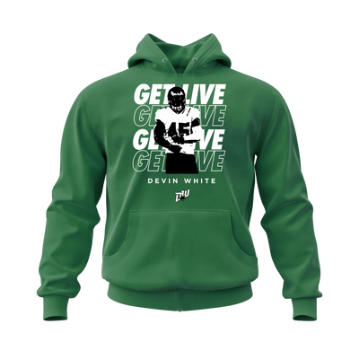 Get Live Mens Hoodie