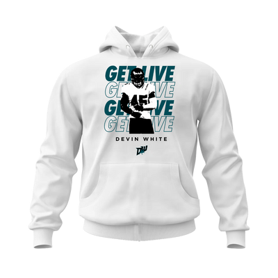 Get Live Mens Hoodie