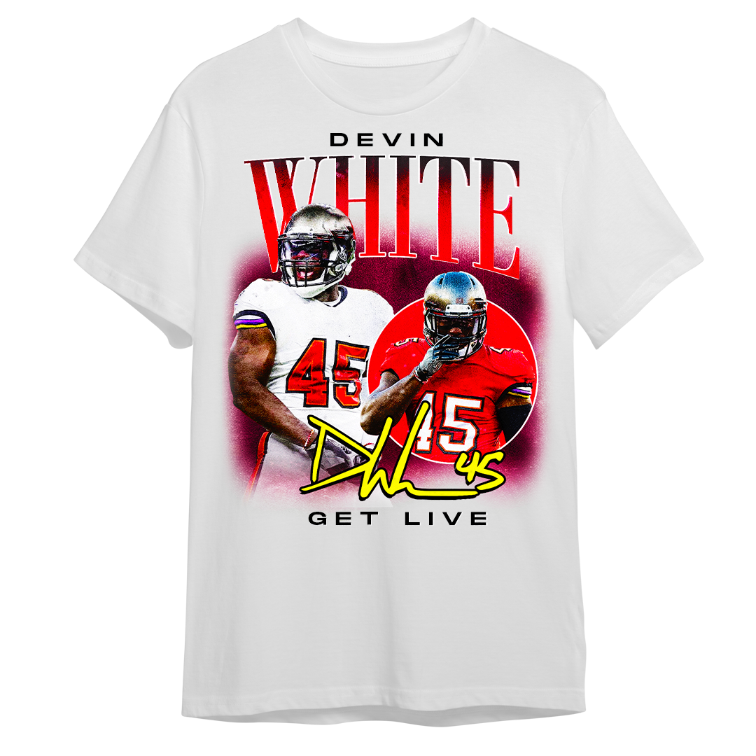 Signature Devin Get Live 45 Mens Shirt - Devin White Shop